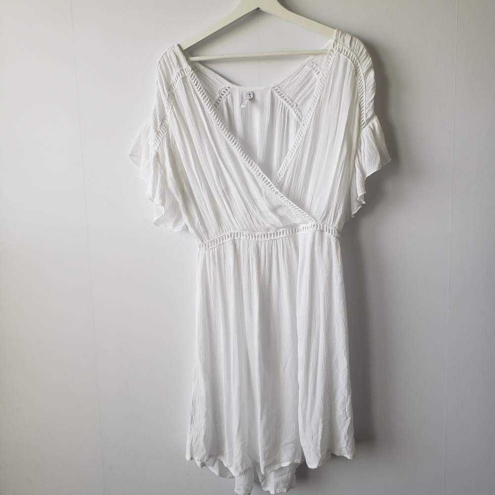 Raviya White Swim Coverup
